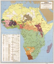 Ethnolinguisitic Map of Africa 1996