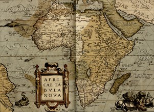 Ortelius Africa - 1579 1570