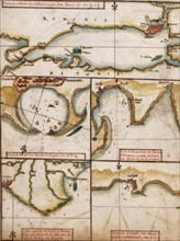 Portuguese maps of Turkey, & the Port of Alexandria - 1630 1630