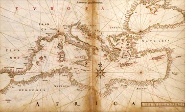 Portuguese maps of the Mediterranean Countries - 1630 1630