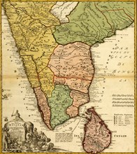 India, Ceylon & The Malabar Coast 1733