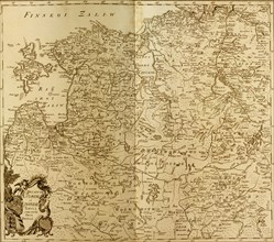 Estonia & Lithuania - 1745