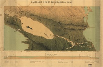 Nicaragua Isthmus Canal - 1870 1870
