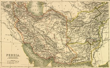 Persia, Afghanstan & Baluchistan - 1901 1901