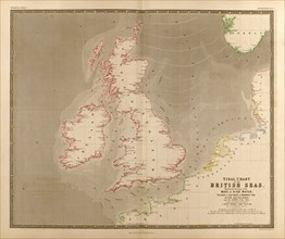 British Isles, Waves, High Water & Tides 1848