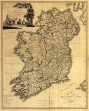 Memoir Map of Ireland - 1797 1797