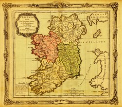 Ireland pictured in Ecclesiastical Divisions - 1766 1766