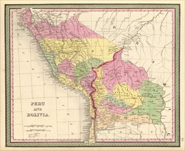 Peru & Bolivia - 1849