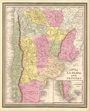 Chilie, La Plata, Uruguay - 1849