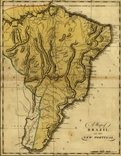Brazil, New Portugal - 1814 1814