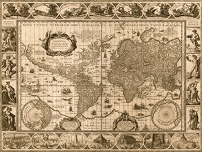 World Map - 1606 1606