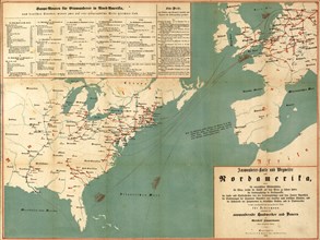 Immigration to North America - 1853 1853