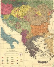 Peoples of the Balkans and Danube Area - 1940 1940
