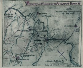 Vicinity of Winchester & Harper's Ferry, Virginia 1865