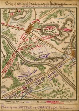 Battle of Chantilly, Virginia : September 1st 1862 5 to 9 p.m. 1862