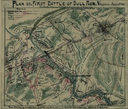 First Battle of Bull Run, Virginia. July 21st 1861 1861