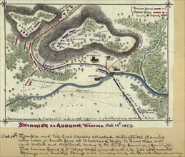 Skirmish at Auburn, Virginia, October. 14th 1863. 1863