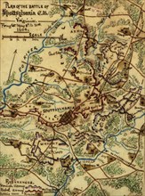 Battle of Spotsylvania C.H., Virginia : fought May 8th to 21st 1864. 1864