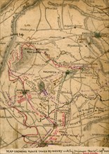 route taken by Mosby with his prisoners, Nov. 27th-29th, 1863. 1863
