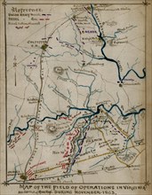 Battle of Mine Run, during November 1863. 1863