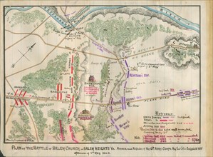 Battle of Salem Church or Salem Heights, Va.  1863