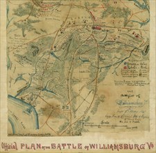 Battlefield of Williamsburg, Va. : fought 5th May 1862. 1862