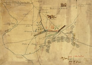 General Sherman's march south through Georgia then north to Virginia. 1864