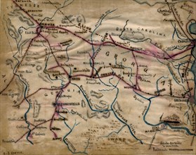 South Carolina, Georgia, Alabama, and Tennessee 1863