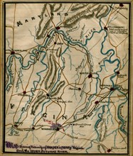 Harper's Ferry, Virginia, and the upper Potomac River. 1863