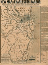 Charleston Harbor -Battle of the Iron Clads 1863