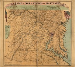 Set of War - Virginia & Maryland - 1863 1863
