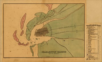 Charleston Harbor and city defenses - 1864 1864