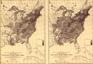 Population Growth of the United States - 1830 to 1840 1840