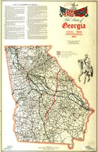 State of Georgia Civil War Centennial - 1864-1964 1864-1964