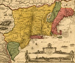 New Belgium & New England 1651