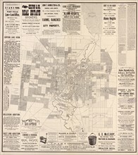 San Antonio City Map -1890 1890