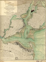 French Map of the Hudson River Valley - 1778