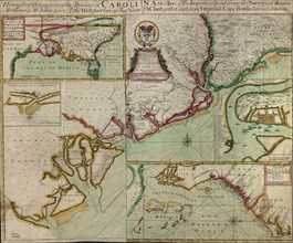 Carolinas in 1711 1711