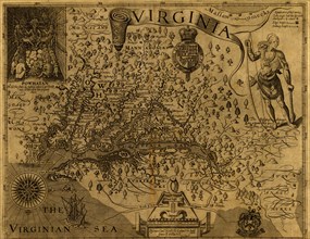 Virginia Discovered and described by john Smith - 1606 1606