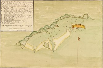 Honduras - 1782 - Port Royal harbor 1782