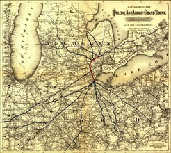 Toledo, Ann Arbor Grand Trunk Railway - 1881 1881