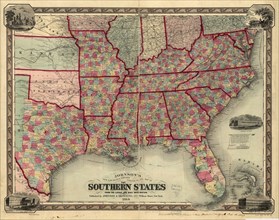 Southern States Before the Outbreak of War - 1860 1860