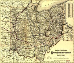 Bellaire, Zanesville and Cincinnati Railway - 1883 1883