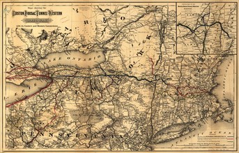Boston Hoosac Tunnel and Western Railway - 1881 1881