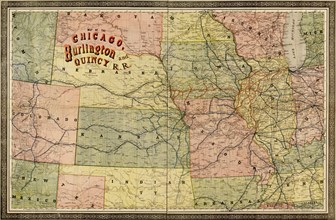Chicago, Burlington & Quincy - 1881 1881
