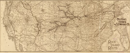 Chicago, Kansas & Nebraska - 1888 1888