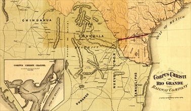 Corpus Christi and Rio Grande Railway Company - 1874 1874