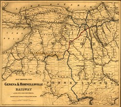 Geneva & Hornellsville Railroad - 1875 1875