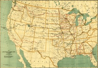 land-grant and bond-aided railroads of the United States - 1892 1982