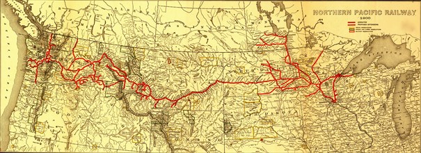 Northern Pacific Transcontinental - 1900 1900